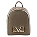 19V69 ITALIA by Alessandro Versace Backpack Bag with Zipper Closure (Size 38x10x30Cm) - Brown