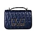 19V69 ITALIA by Alessandro Versace Quilted Pattern Crossbody Bag with Detachable Chain Strap (Size 22x14x8Cm) - Navy