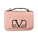 19V69 ITALIA by Alessandro Versace Quilted Pattern Crossbody Bag with Detachable Chain Strap (Size 22x14x8Cm) - Cipria