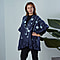 Tamsy Embroidered Kimono 100%Polyester Color-black