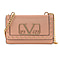 19V69 ITALIA by Alessandro Versace Crossbody Bag Detachable with Chain Strap - Pink