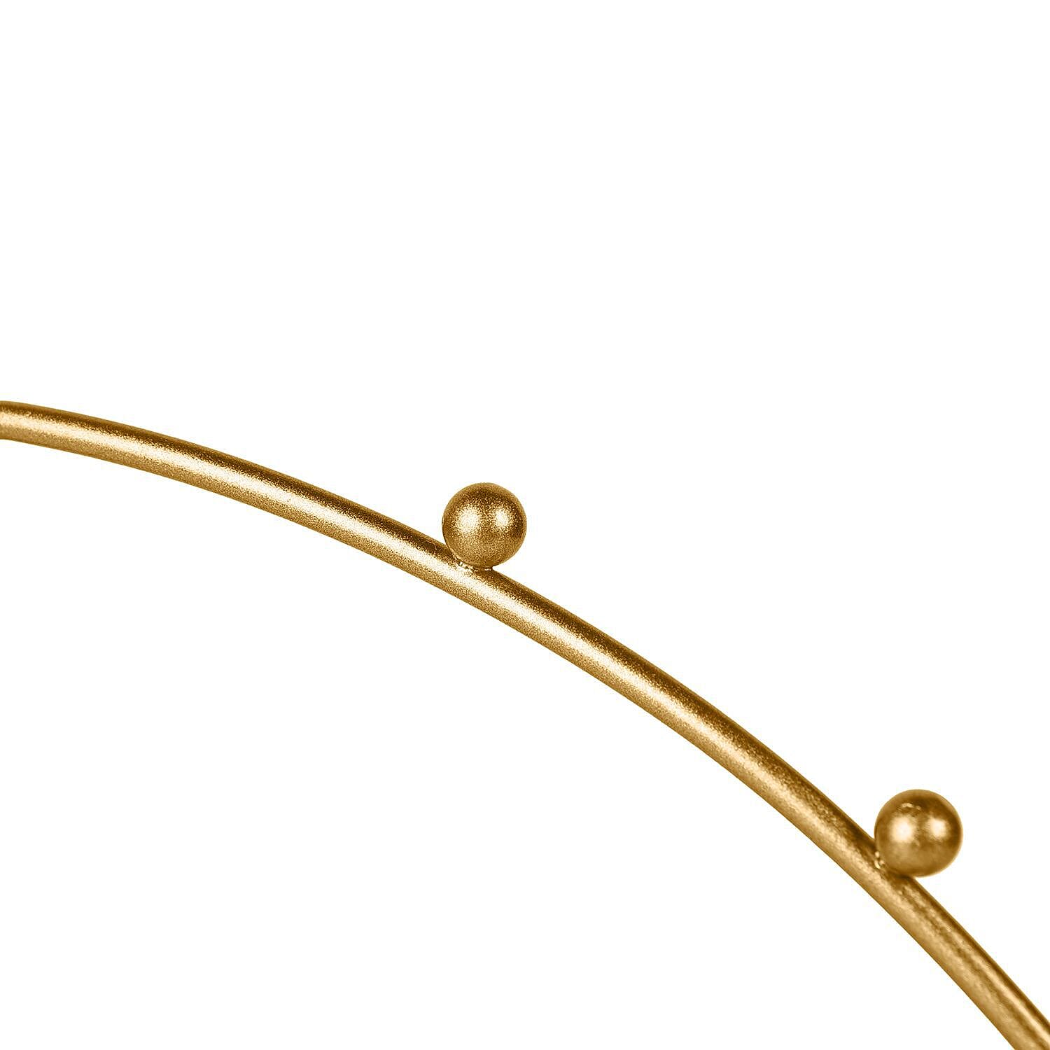 Human Face Jewellery Rack (Size 31x15x12 Cm) - Gold