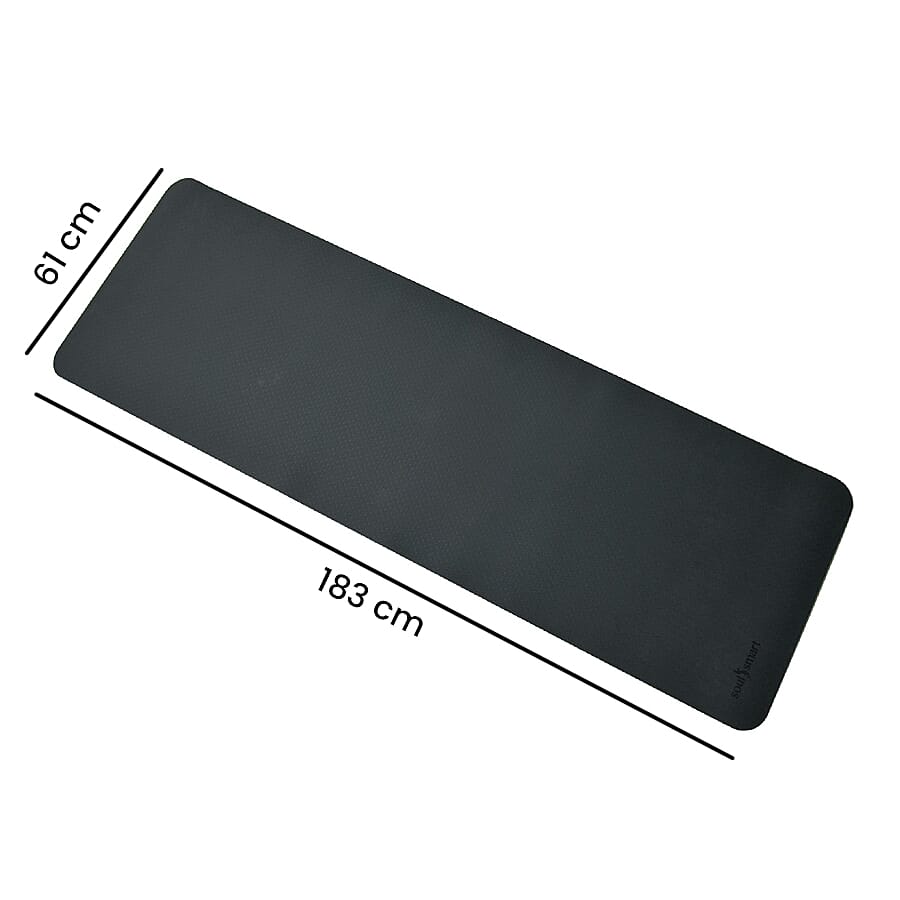 Memory foam Eco-Friendly, Non-Toxic TPE Yoga Mat (Size 183x61 Cm) 12mm - Green Memory foam Eco-Friendly, Non-Toxic TPE Yoga Mat (Size 183x61 Cm) 12mm - Green