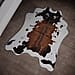 Supersoft Faux Cowhide Rug - Brown and White