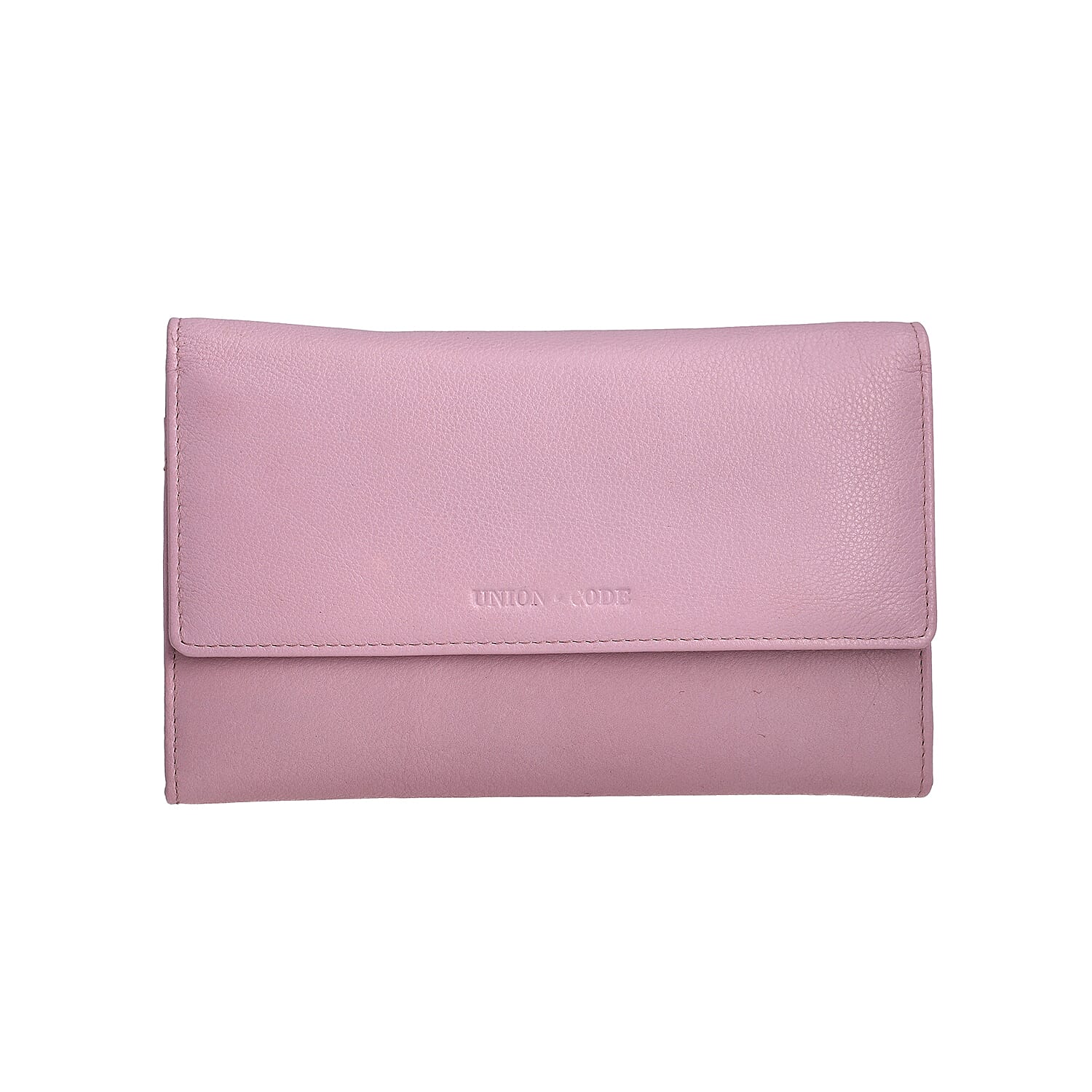 100% Genuine Leather RFID Clutch Wallet (Size 20x13x4Cm) - Lavender