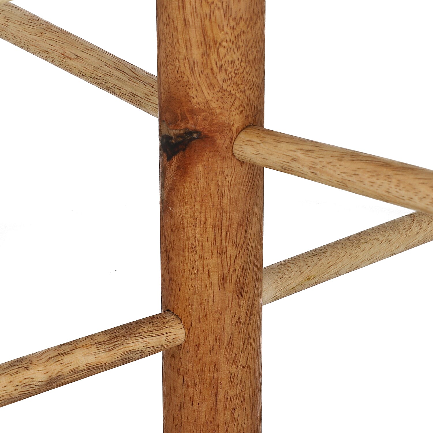 Multi Purpose Natural Wooden Holder (Size 36x15 Cm)