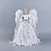 Christmas Decorative Angel Champagne Dress Purple and Gold