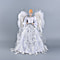Christmas Decorative Angel Champagne Dress Purple and Gold