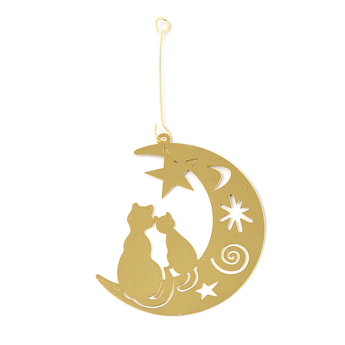 Angel with Moon Rotating Candle Holder and 10 Tealights