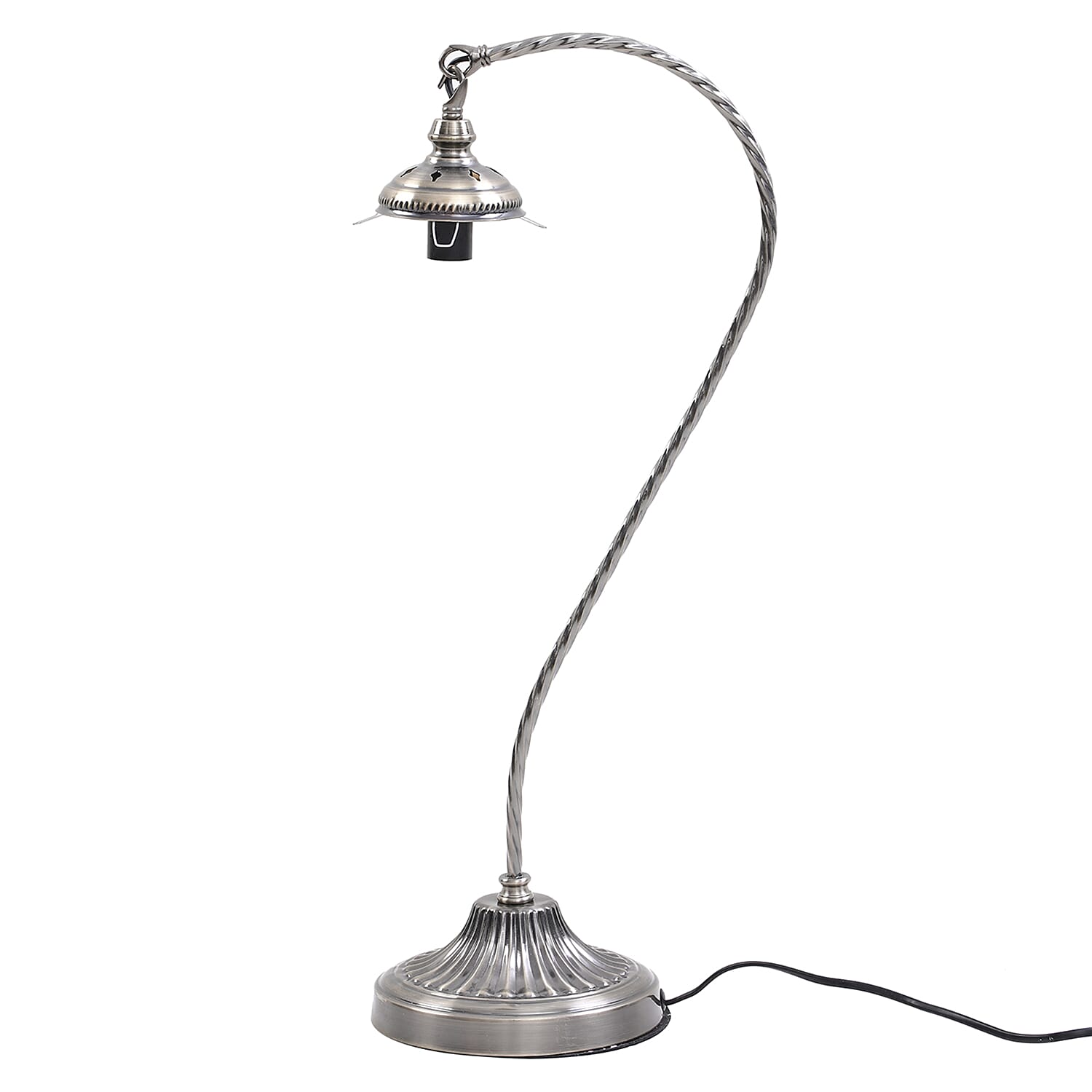 Handmade Turkish Mosaic Table Lamp (Size 55x15Cm) - Red & Multi