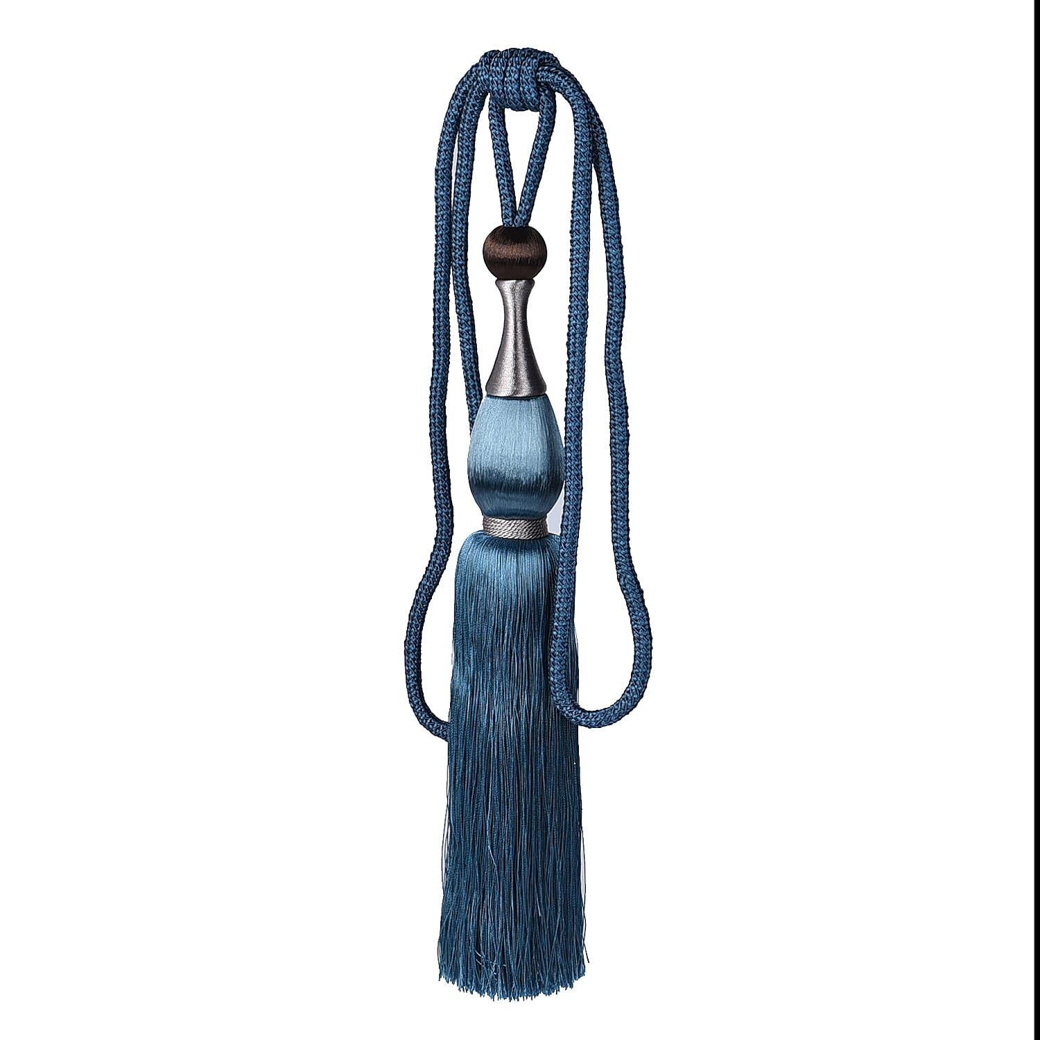 Tassels(set of 2) 100% Polyester color - Blue