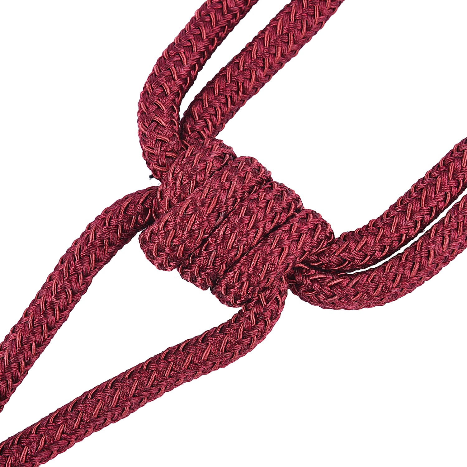 Set of 2 Lantern Tassels (Size 92 Cm) - Maroon