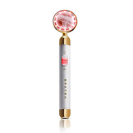Opatra Lumi Quartz Face Wand for Dull, Tired, and Ageing Skin, Eye Puffiness with 3 Vibration mode for Youthful Looking Skin