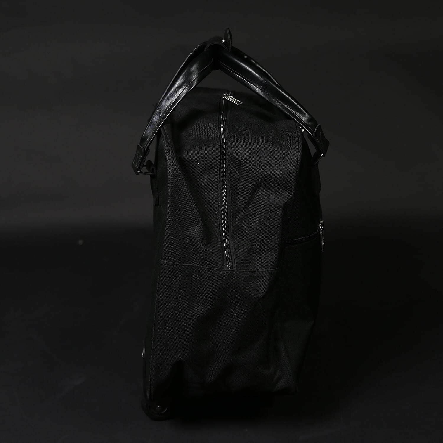 Sunrise Black Cabin Bag with Extendable Arm (Size:41x42x19Cm) - Black - 32 Litre Capacity