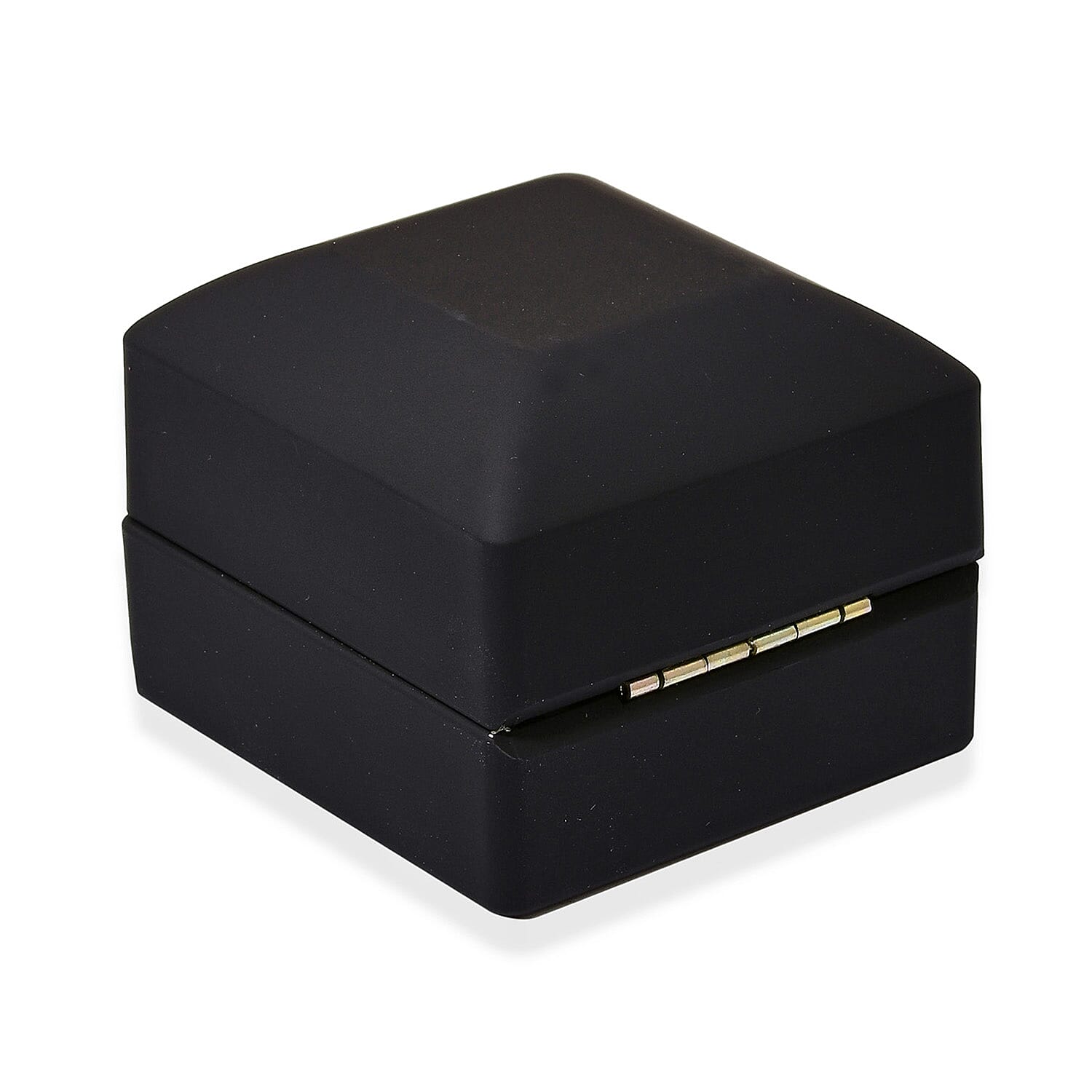 Portable Solid LED Light Ring Box (Size 6x6x5Cm) - Black