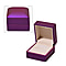 Portable Solid LED Light Ring Box  Purple