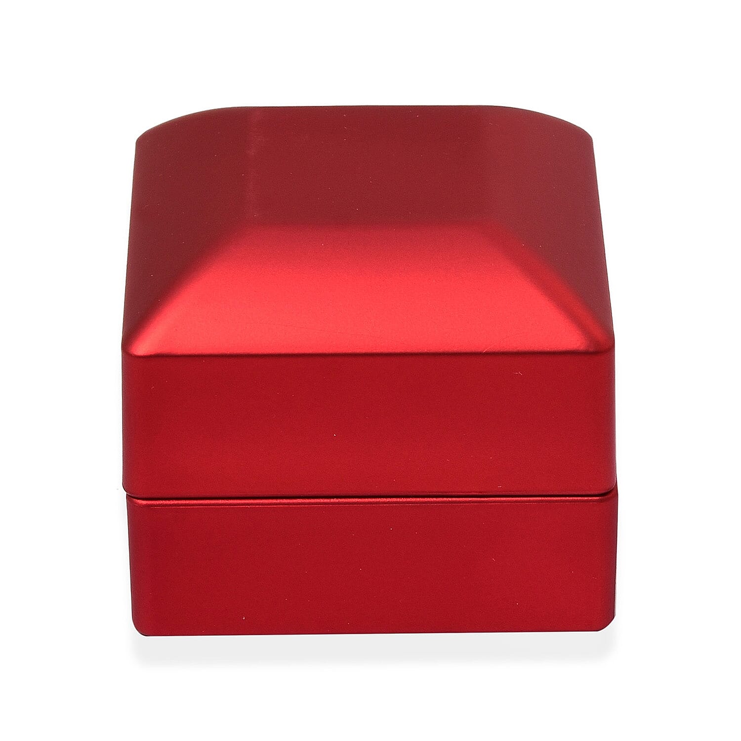 Portable Solid LED Light Ring Box (Size 6x6x5Cm) - Red