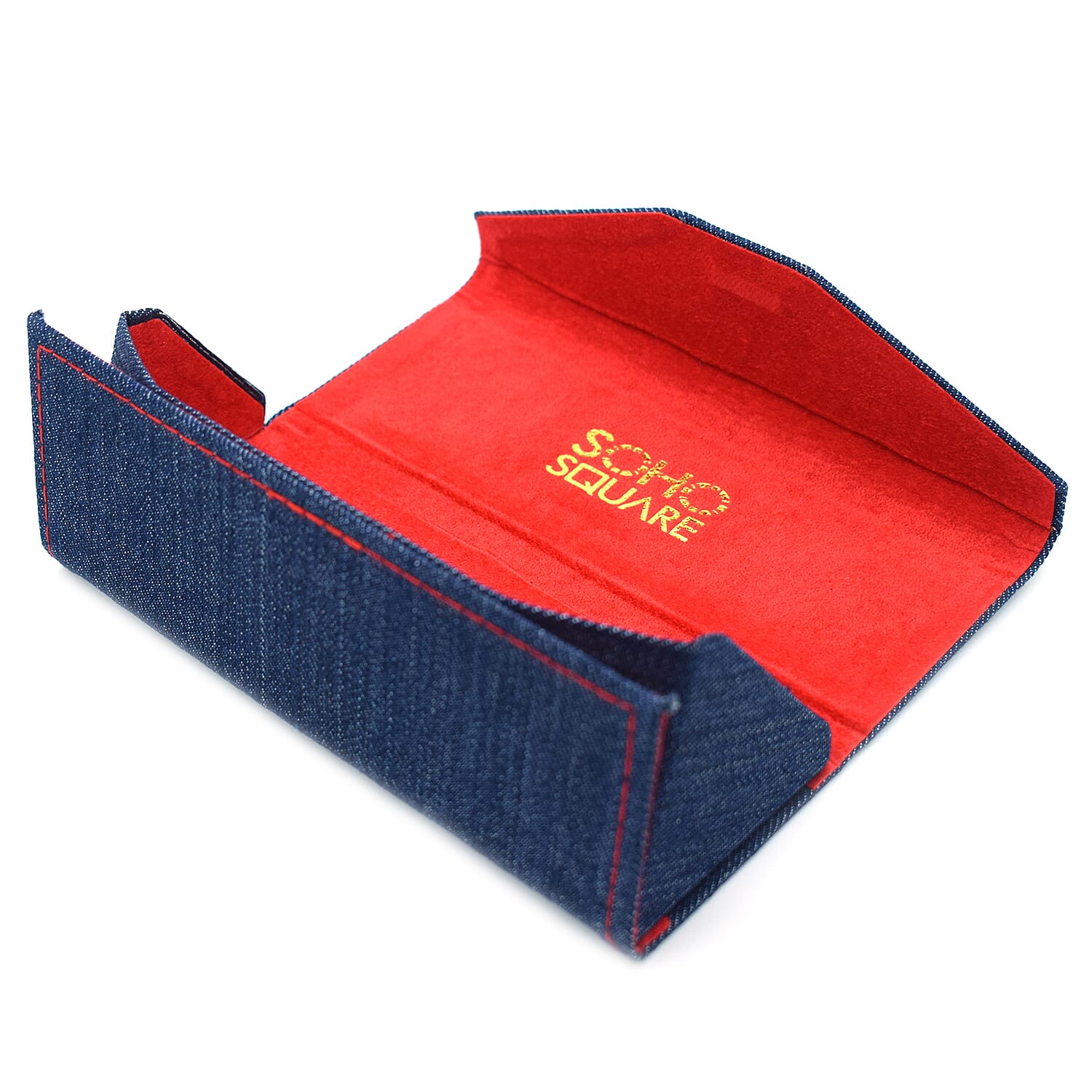 SOHO SQUARE Mens Square Brown Polarised Lens - Shiny Brown