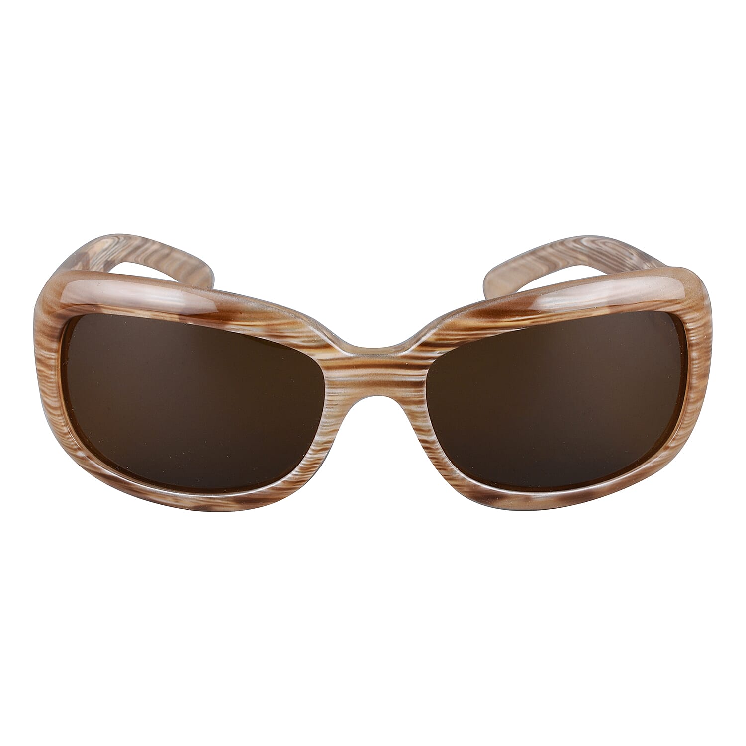 POLAROID Womens Classic Sunglasses - Beige