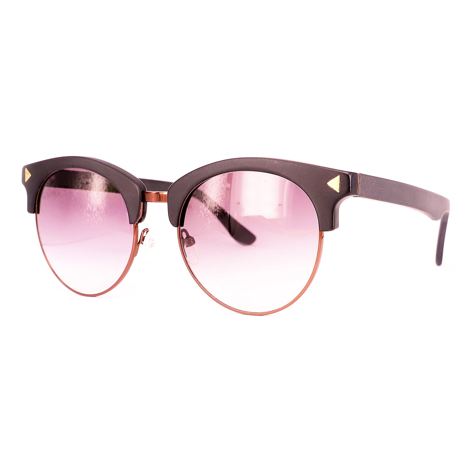SOHO SQUARE Unisex Round Gradient Polarised Lens - Pink