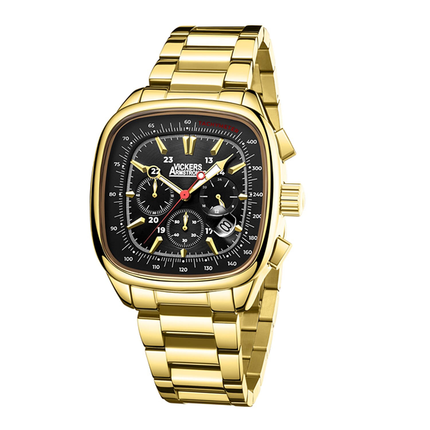 Super Find - VICKERS ARMSTRONGS Limited Edition Hand Assembled Watch in Classique Gold