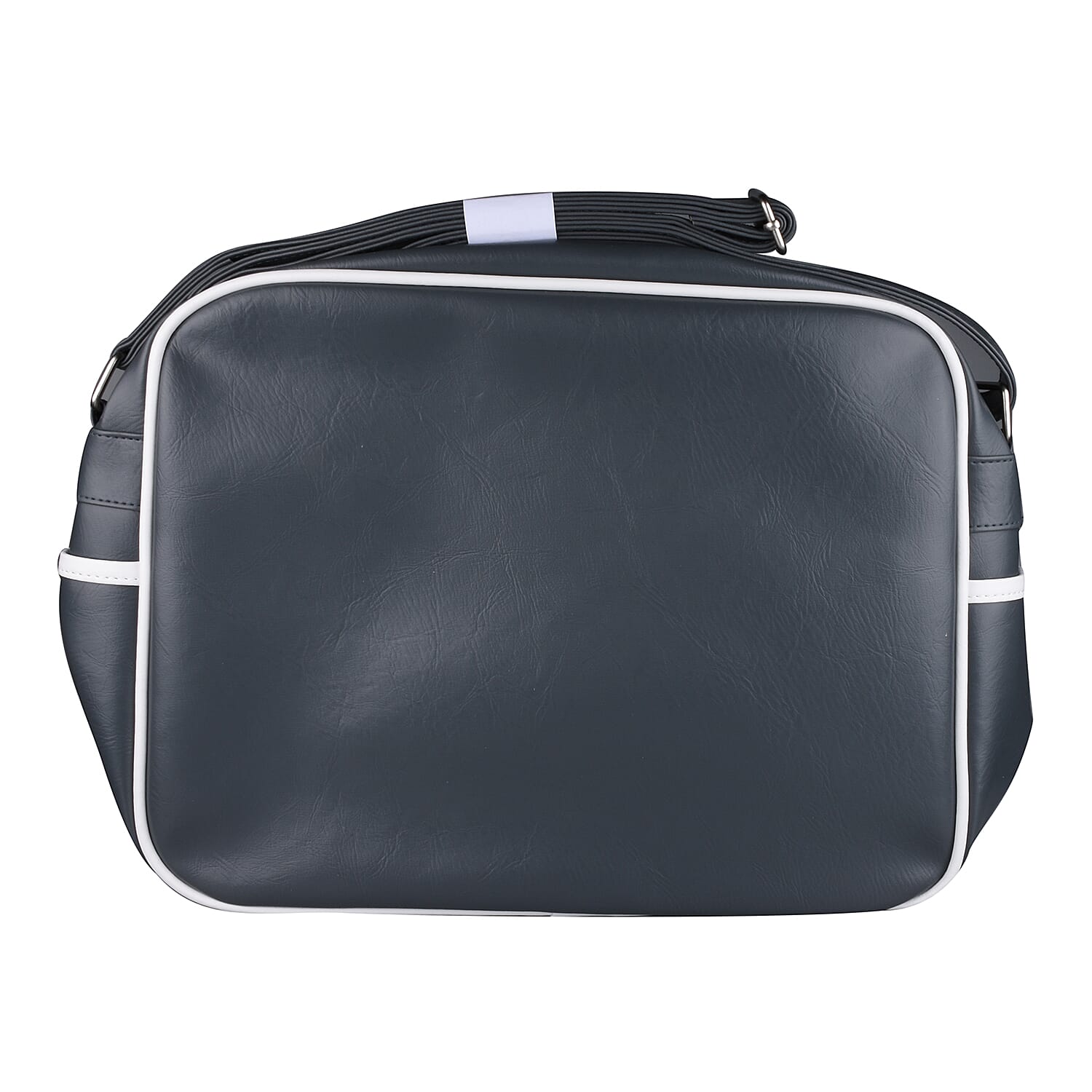 GOLA Redford Messenger Bag with Shoulder Strap and Zip Fastener (Size:36x27x12Cm) - Navy & White