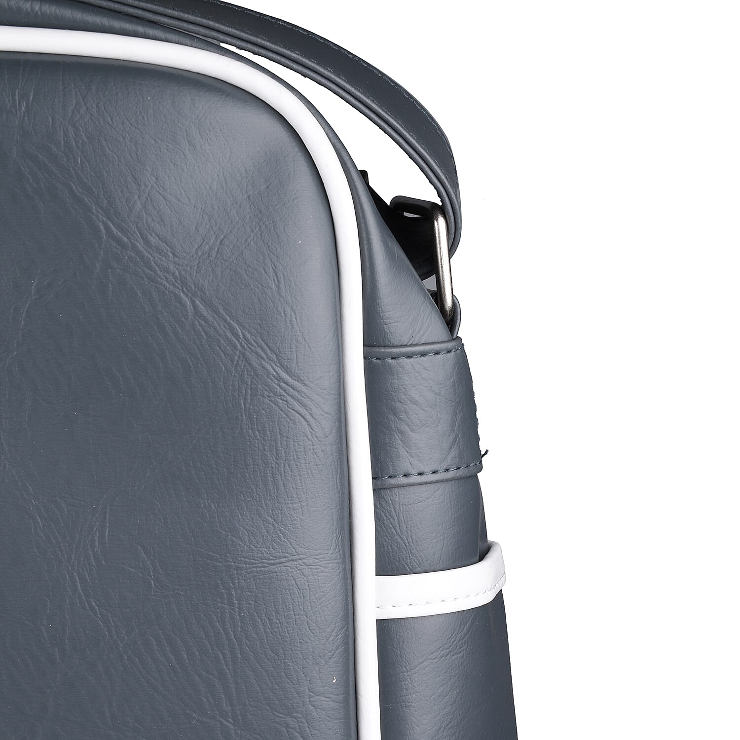 GOLA Redford Messenger Bag with Shoulder Strap and Zip Fastener (Size:36x27x12Cm) - Navy & White