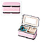 Portable Jewellery Box with Manicure Set Organiser  Pink