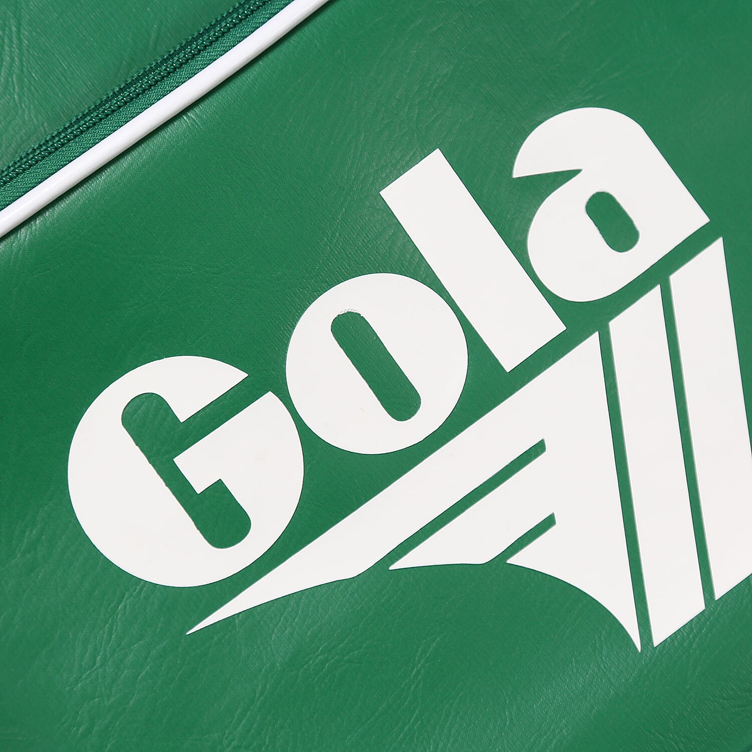 GOLA Classics Flight Messenger Bag with Shoulder Strap and Zip Fastener - Green and White