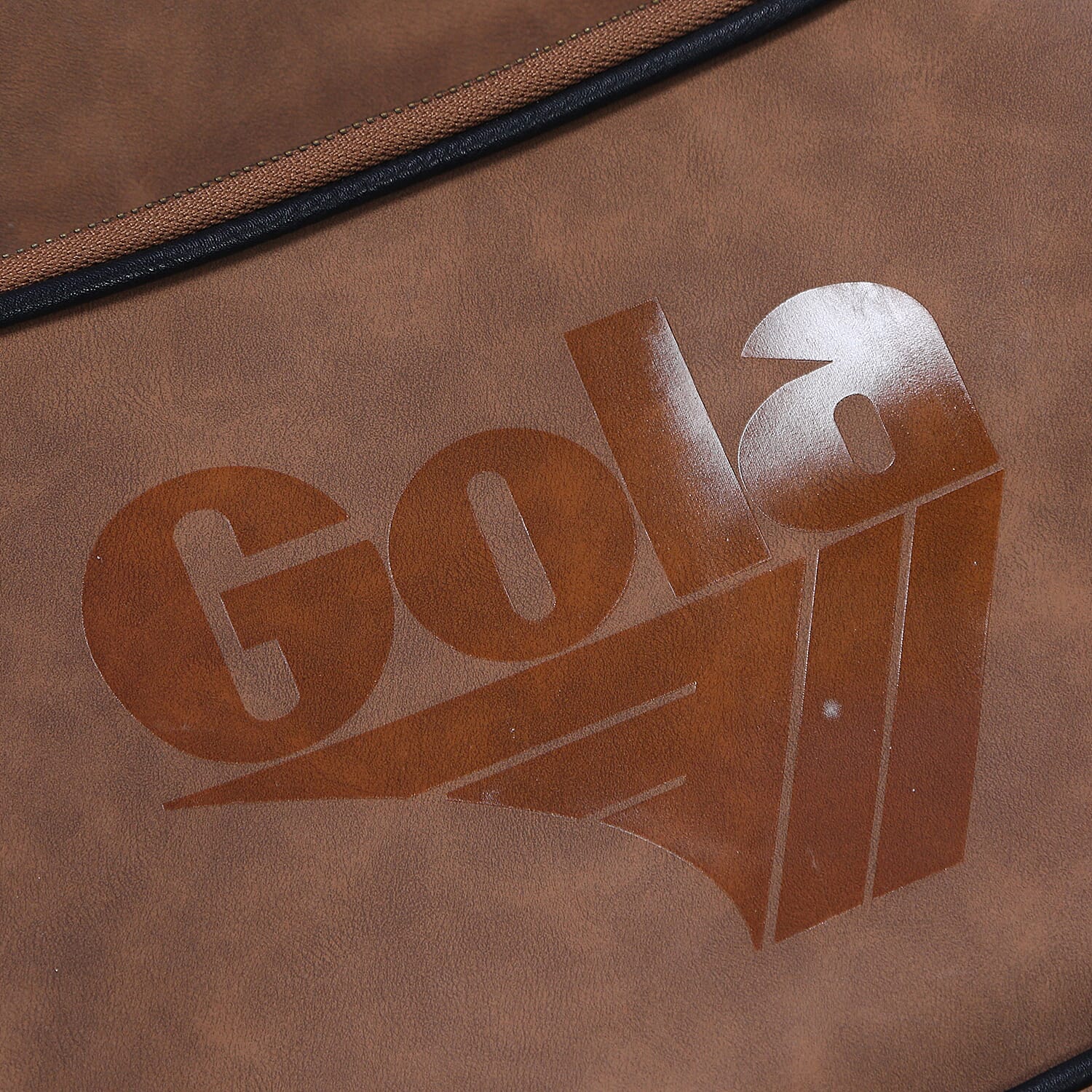 GOLA Classics Flight Messenger Bag with Shoulder Strap and Zip Fastener (Size:28x30x12Cm) - Camel & Black