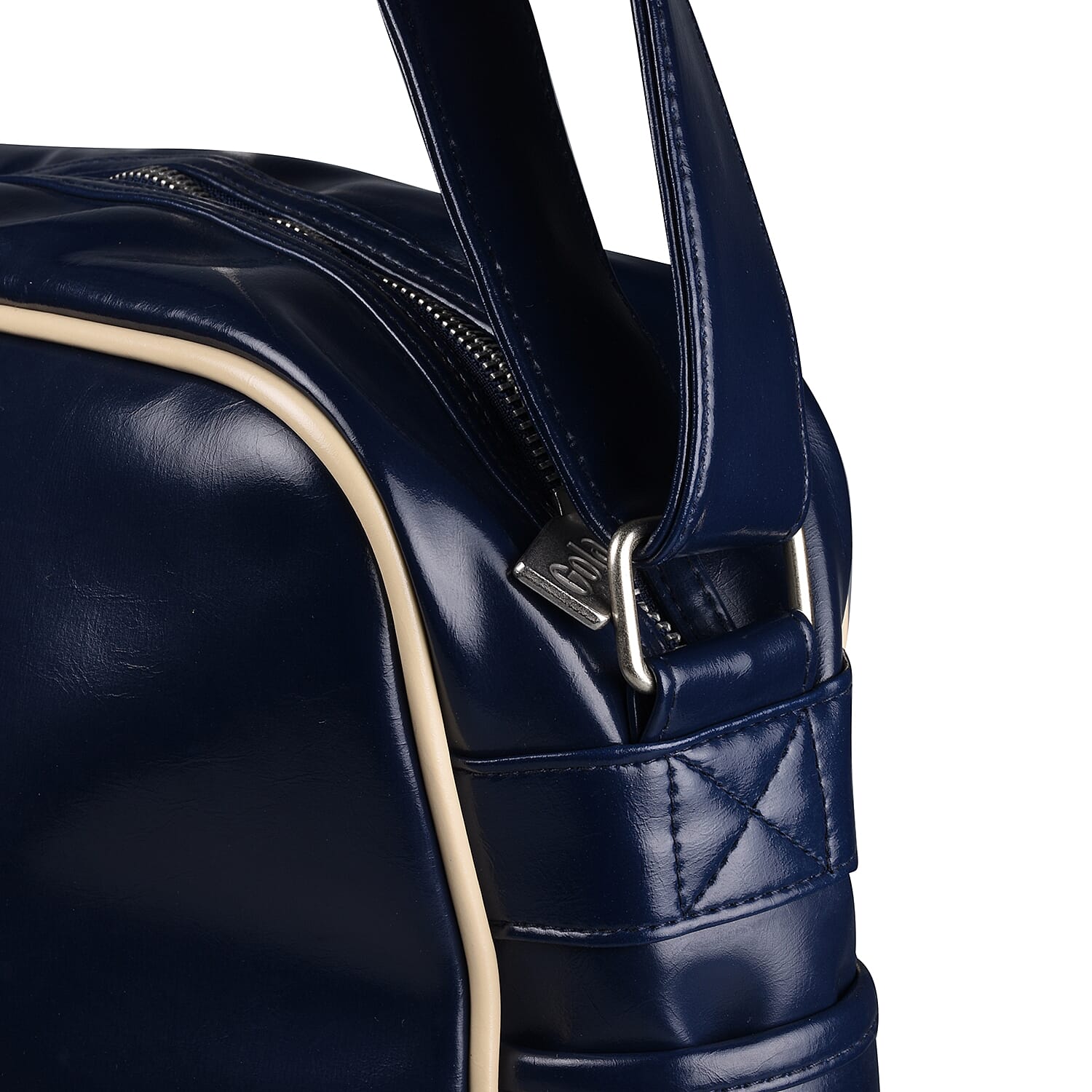 GOLA Redford Messenger Bag with Shoulder Strap and Zip Fastener (Size:36x27x12Cm) - Navy & Off White