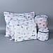 Set of 5 - Wear Pattern Screen Cloth Laundry Bag