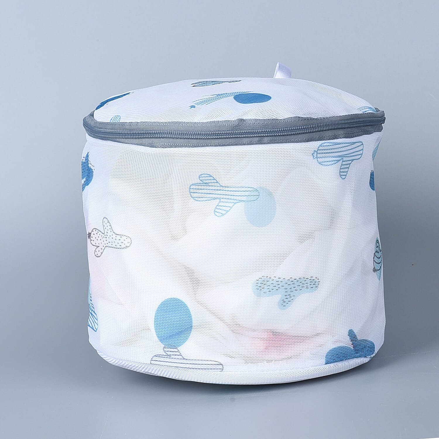 Set of 5 - Cactus Pattern Laundry Bag (Size Small-30x40Cm, Medium-40x50Cm, Large-50x60Cm, Long Pillar-22x33Cm - Short Pillar-15x18Cm)