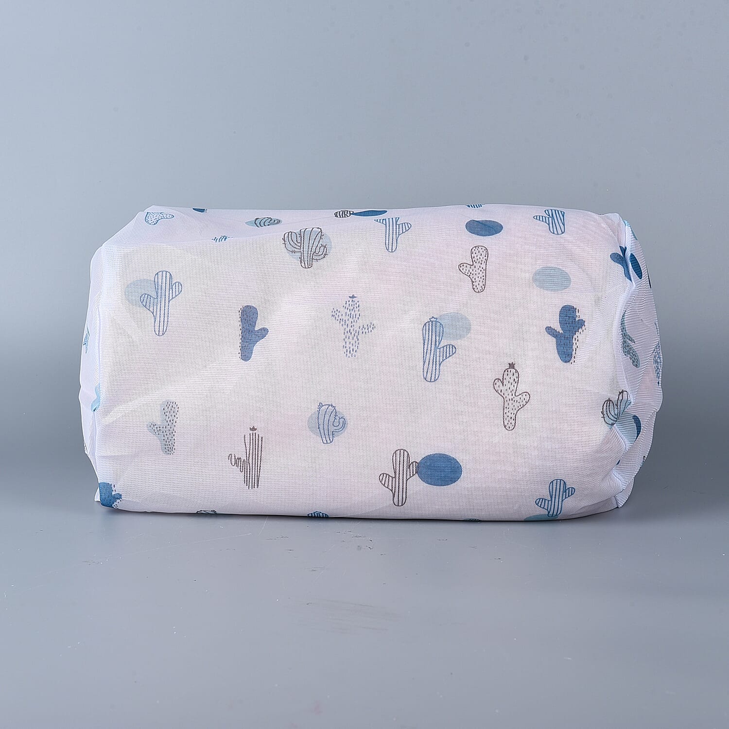 Set of 5 - Cactus Pattern Laundry Bag (Size Small-30x40Cm, Medium-40x50Cm, Large-50x60Cm, Long Pillar-22x33Cm - Short Pillar-15x18Cm)