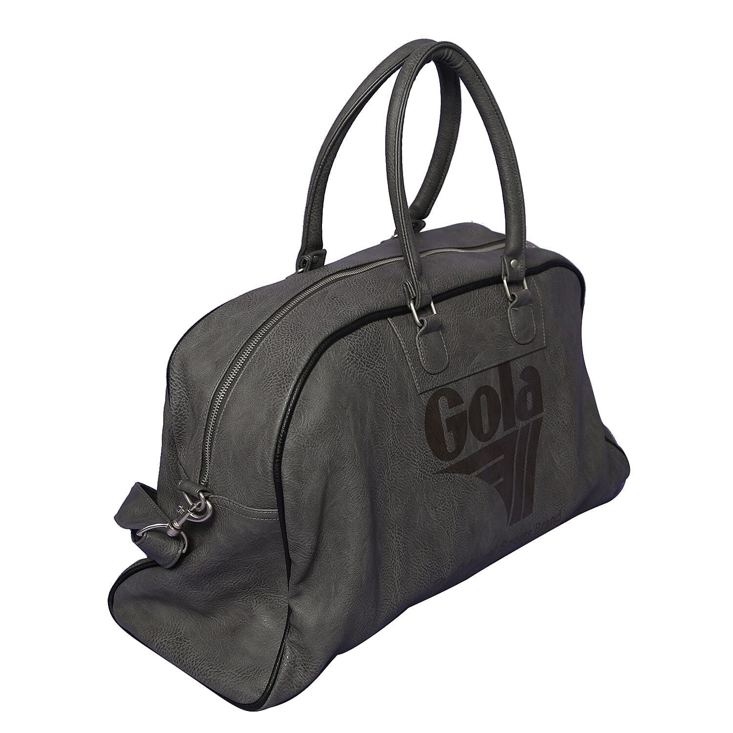 GOLA Reynolds 68 Gloss Pattern Bag with Detachable Shoulder Strap and Zip Fastener (Size:58x34Cm) - Graphite/Black