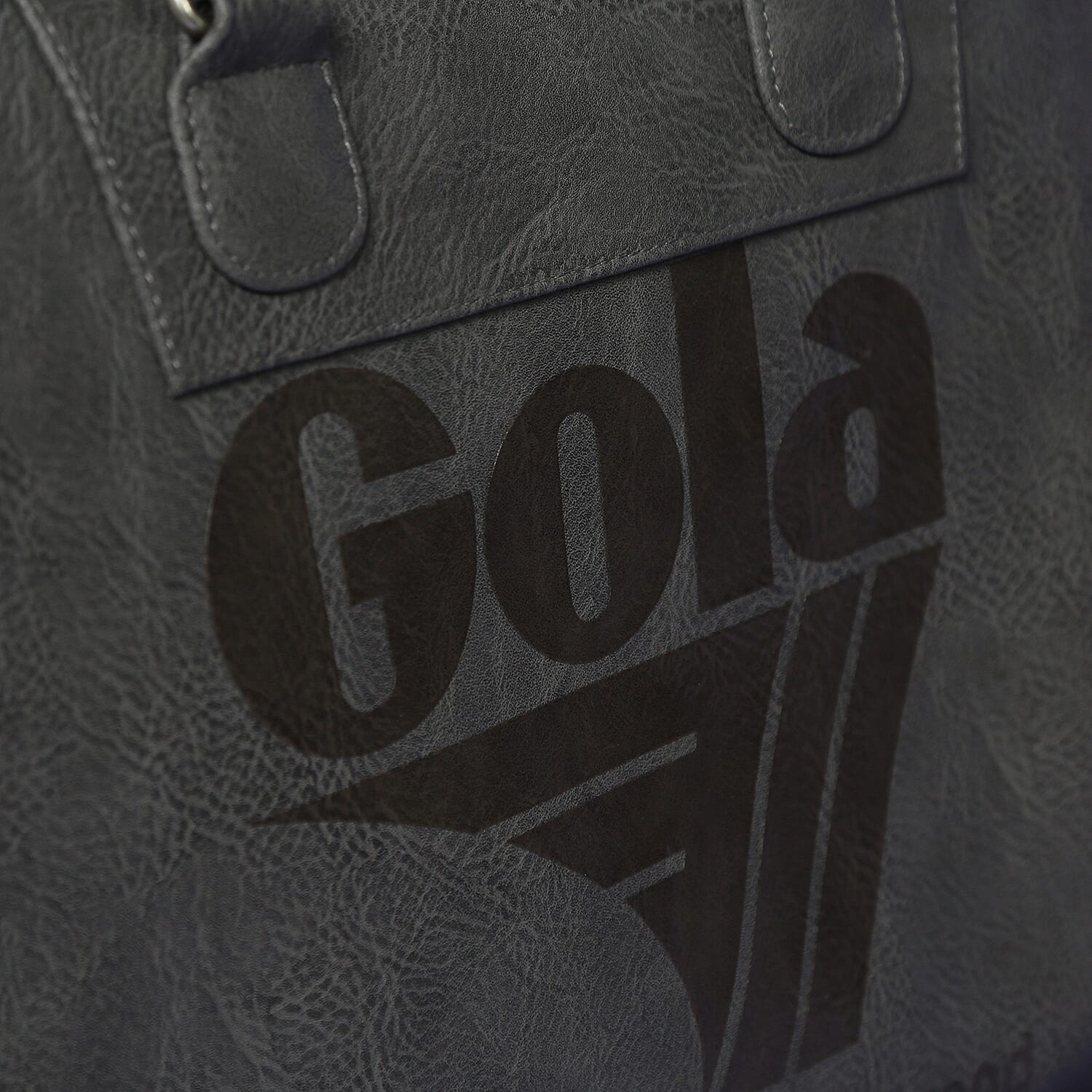 GOLA Reynolds 68 Gloss Pattern Bag with Detachable Shoulder Strap and Zip Fastener (Size:58x34Cm) - Graphite/Black