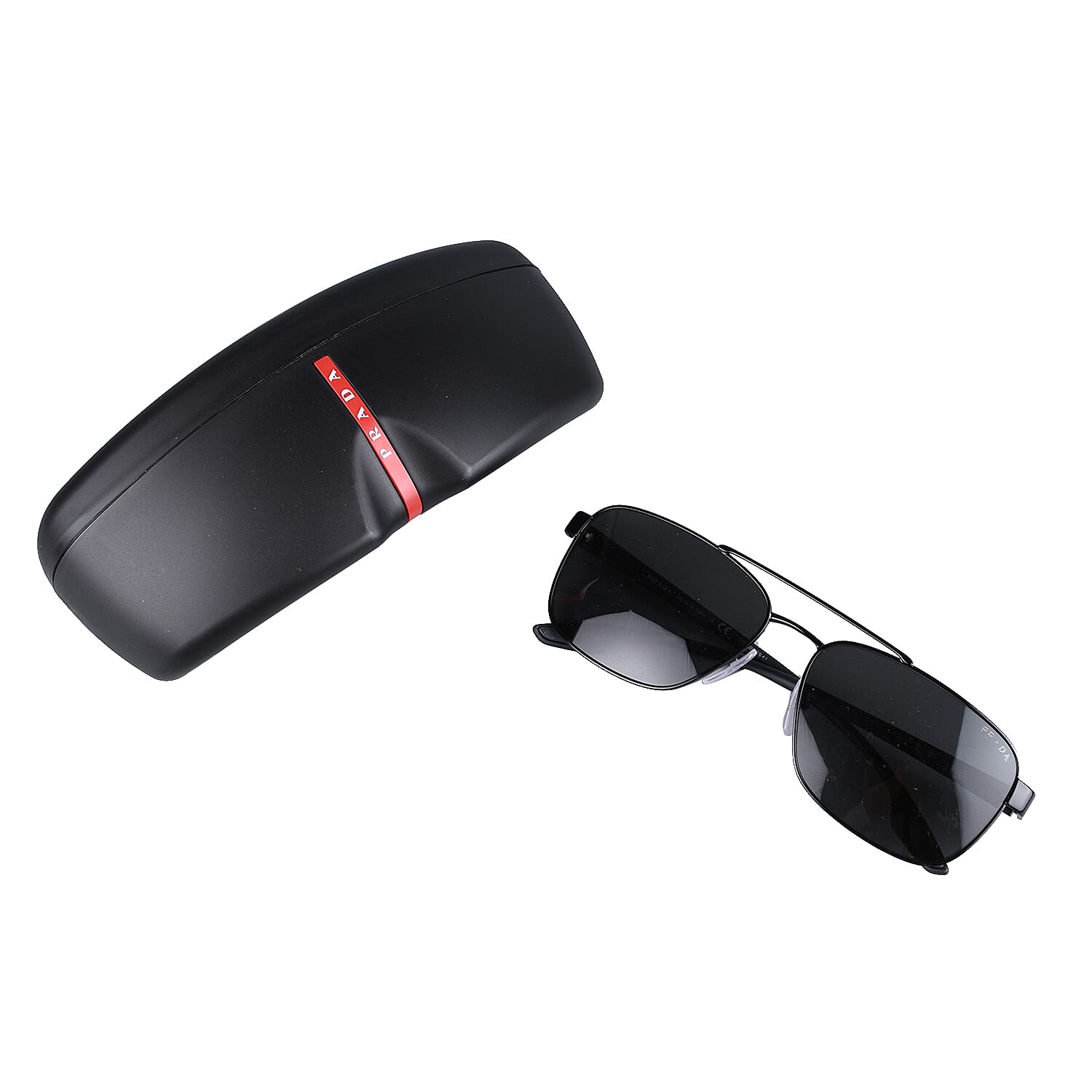 Prada Sunglasses Combitnation Rectangle Sunglasses