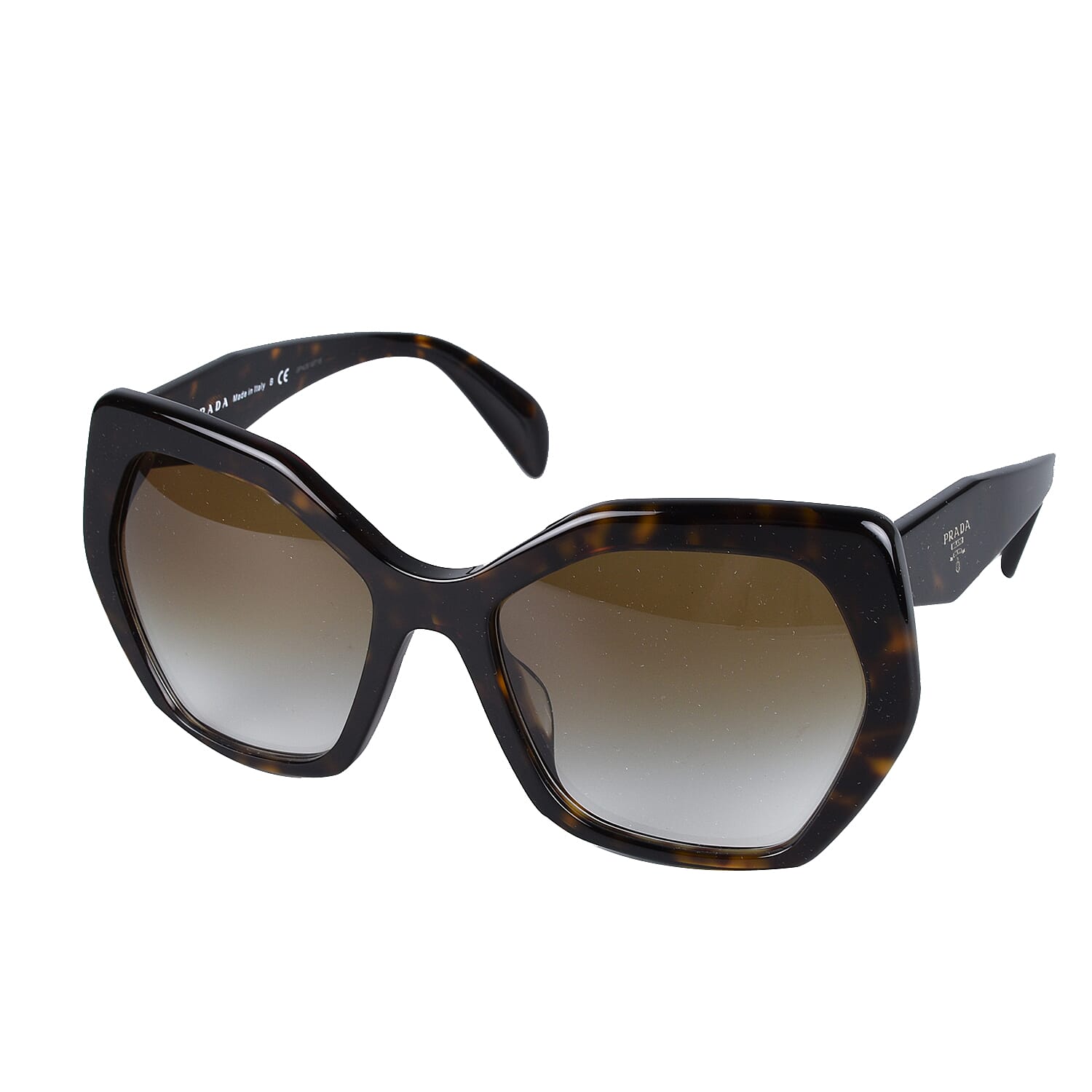 Prada Sunglasses Ladies Hexagonal Sunglasses