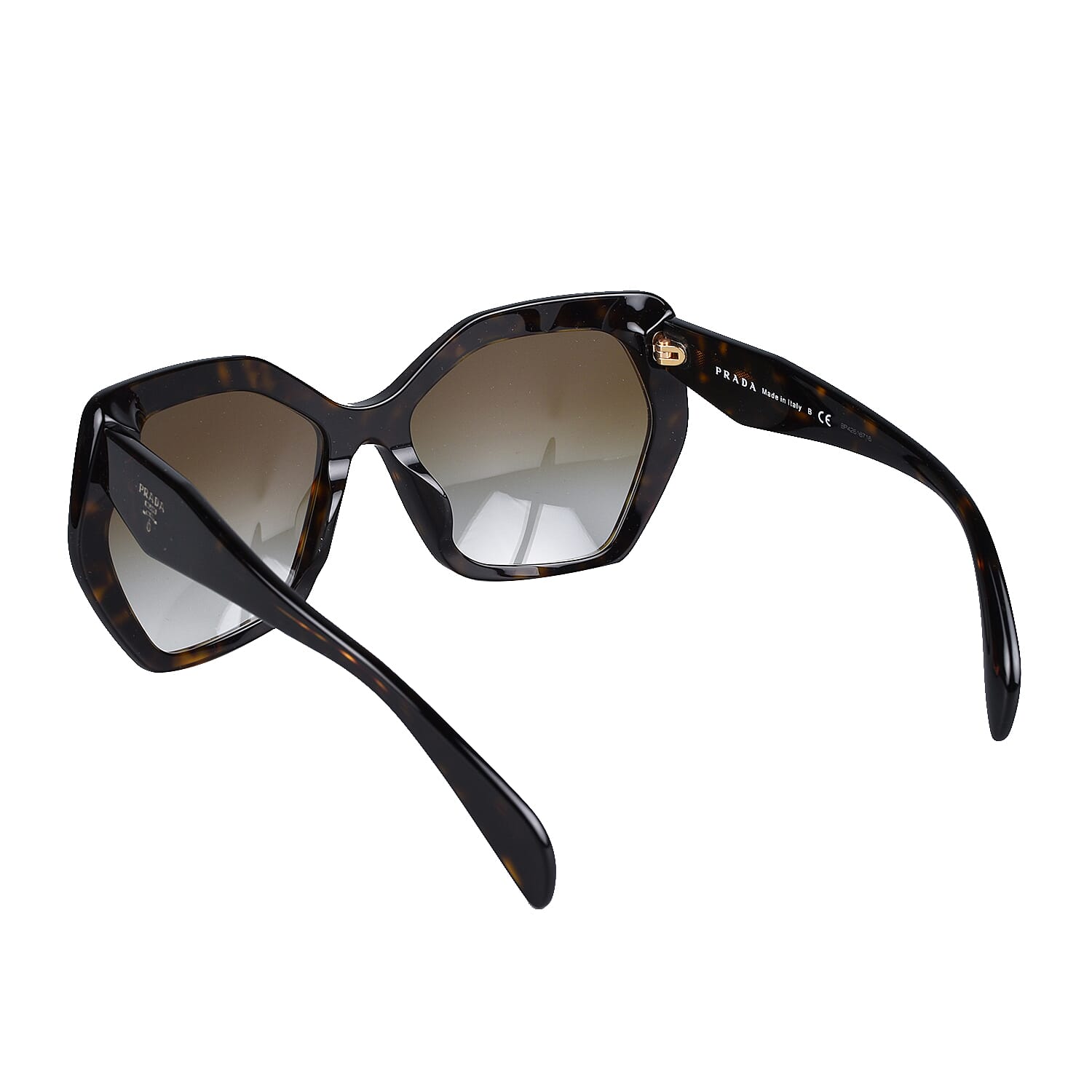 Prada Sunglasses Ladies Hexagonal Sunglasses