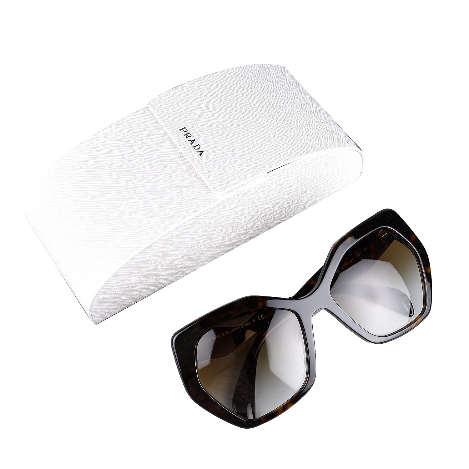 Prada Sunglasses Ladies Hexagonal Sunglasses