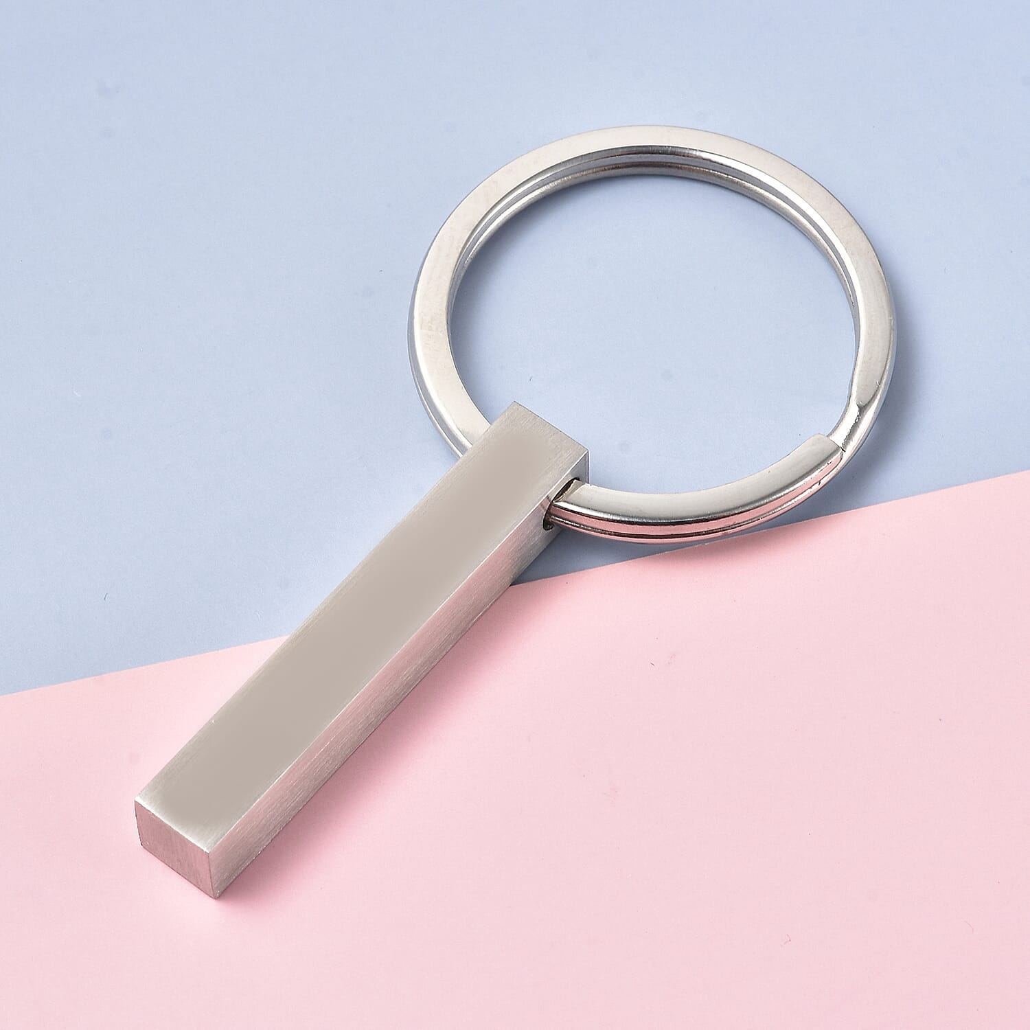 Key Chain in Silver Tone