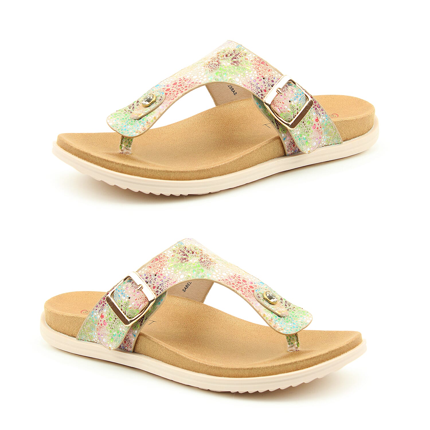 Heavenly feet discount toe post sandals