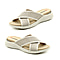 Heavenly Feet Jasmine Mule Sandal (Size 3) - Grey
