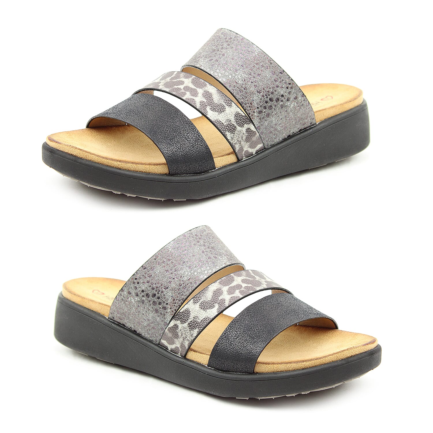 Heavenly Feet Mona Mule (Size 3) - Black