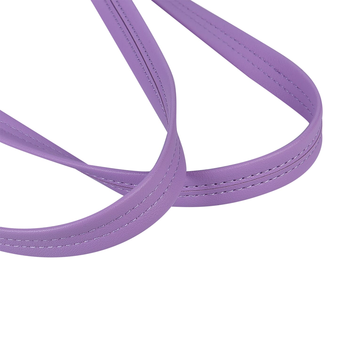 Classic Tote Bag with Tassels and Magnetic Button (Size 36x30x11 Cm) - Lilac