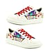 Heavenly Feet Valentina Floral Trainer (Size 3)- Multi