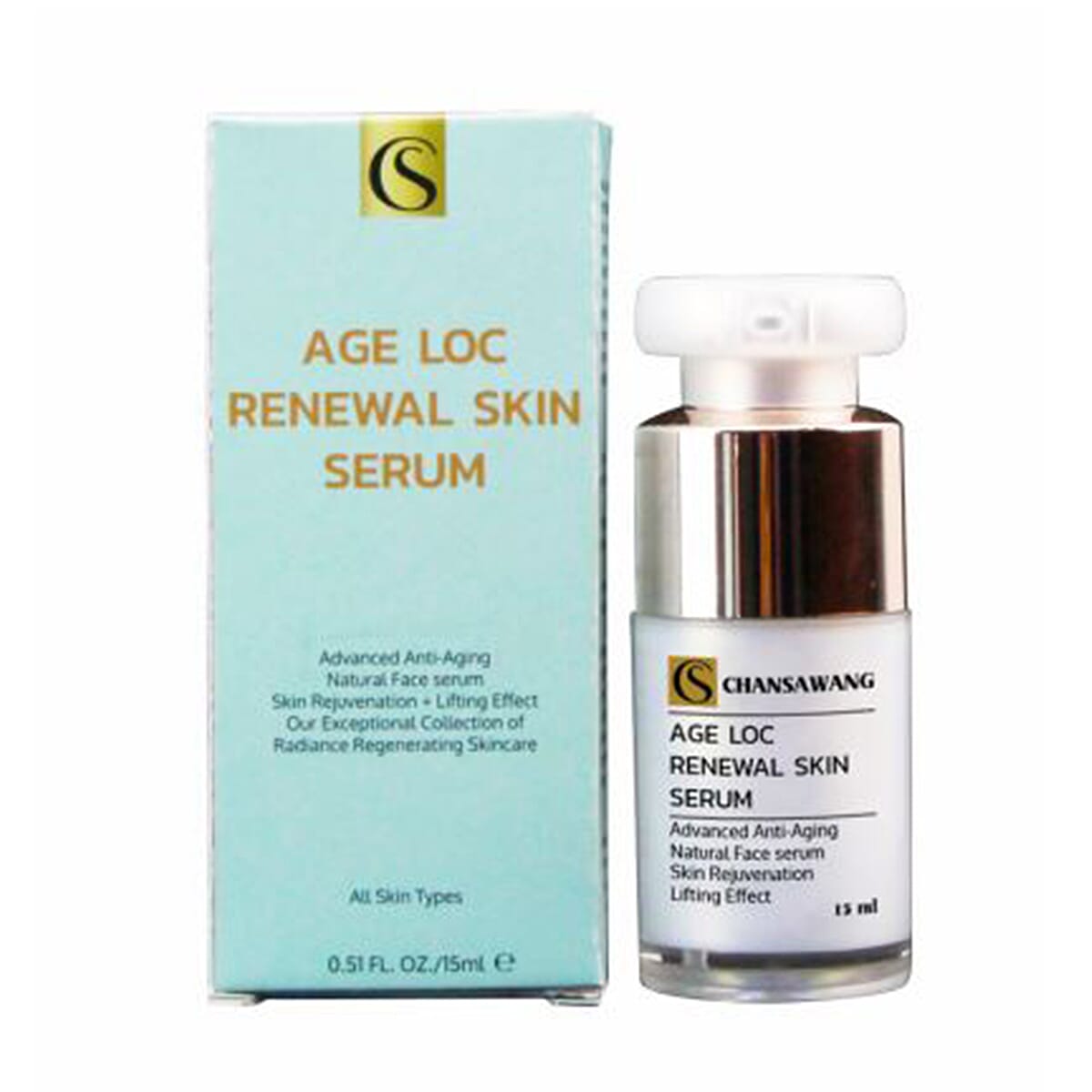 ChanSawang- Age Loc Renewal Skin Serum-Anti-Aging Natural Face Serum - 15ml