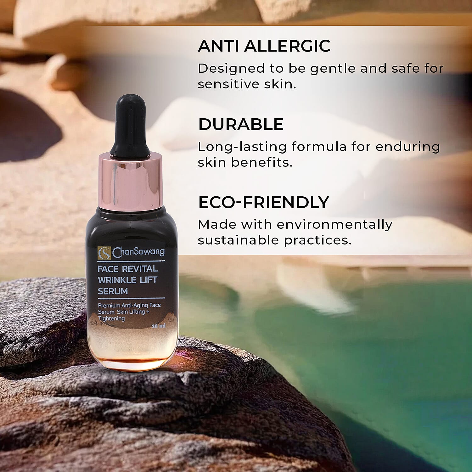 Chansawang- Face Revital Wrinkle Lift Serum-Anti-Aging Serum - 20ml