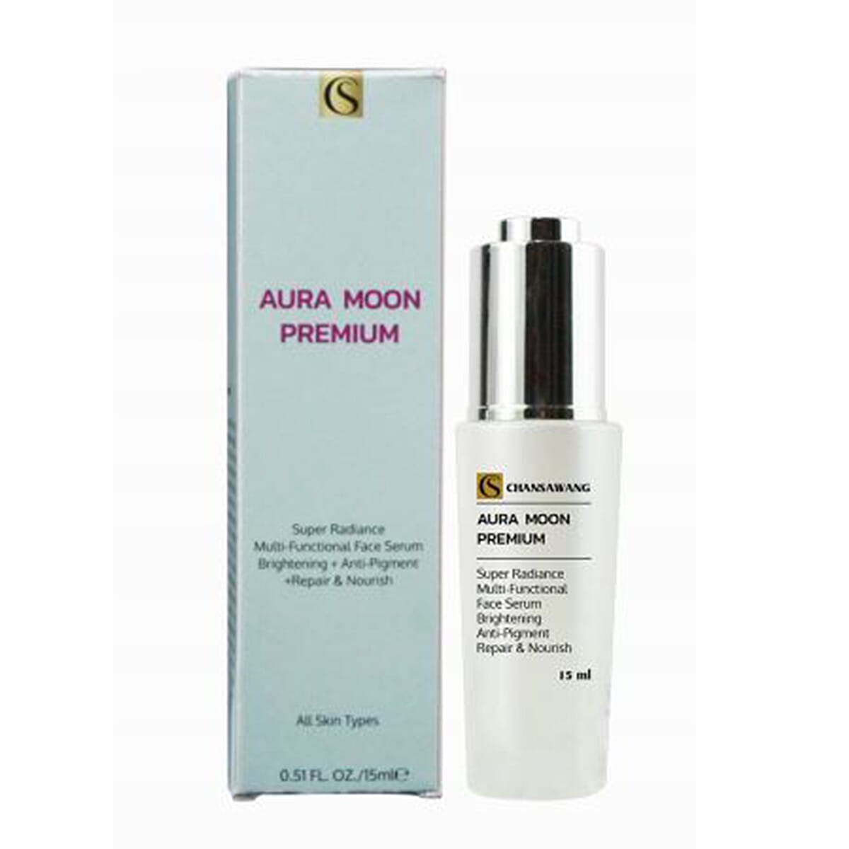 ChanSawang- Aura Moon Premium Radiance Multi-Functional Face Serum - 15ml