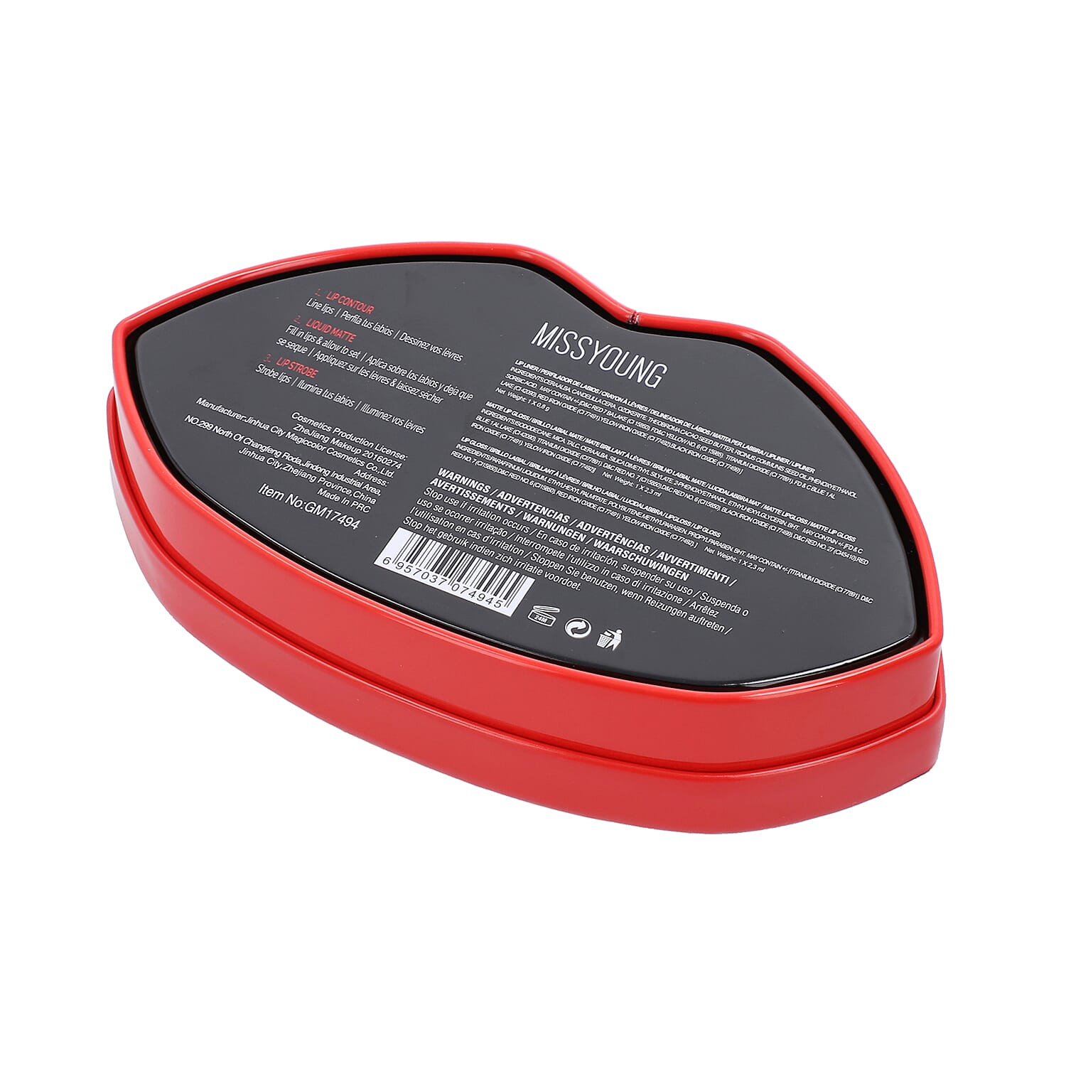 3 Piece Set - MISSYOUNG 2 Lip Gloss and 1 Lip Pen Lipstick - Baby Pink & Lilac